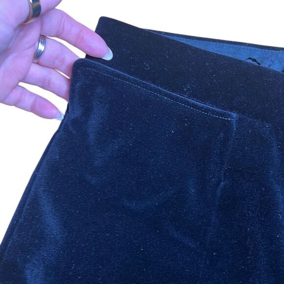 NWT Yves Saint Laurent Black Velvet Lace-Up Pants Runway Tom Ford F/W 2001 - Picture 3 of 14